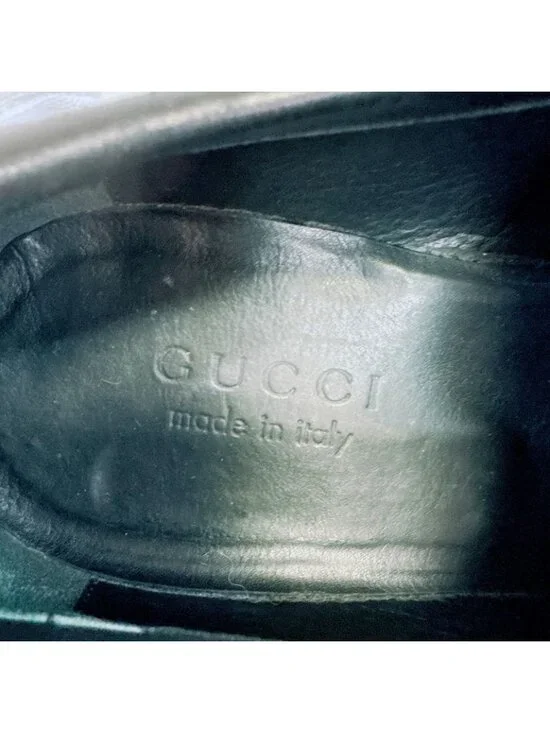 Gucci Business Shoes Interlocking Leather Black - Picture 8 of 8